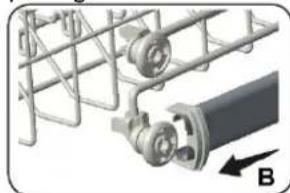 Avanti DWT18V3S - How to Use the Upper Rack - 2