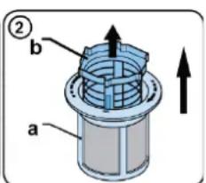 Avanti DWT18V3S - Cleaning The Filter assembly - 2