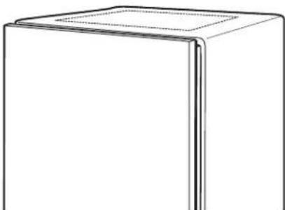 AMANA ADB1400AMS - If installing into a 851 mm opening - 1