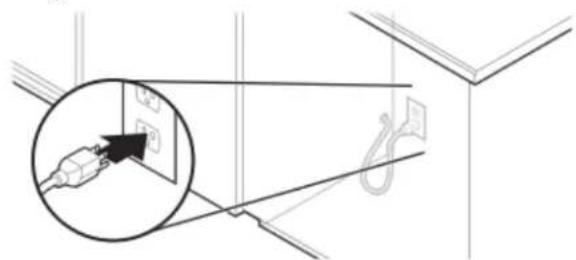 AMANA ADB1400AMS - Power supply cord - Plug into a grounded 61.3 Check access panel edge prong outlet - 1