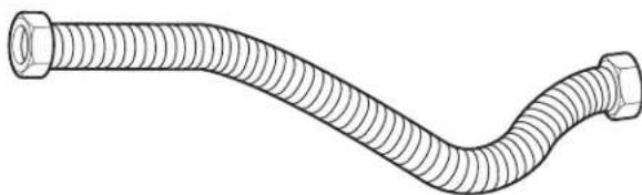 AMANA ADB1400AMS - Copper water line - 3