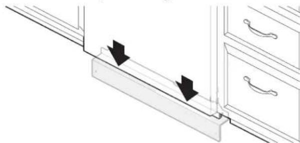 AMANA ADB1400AMS - Check lower panel edge - 1