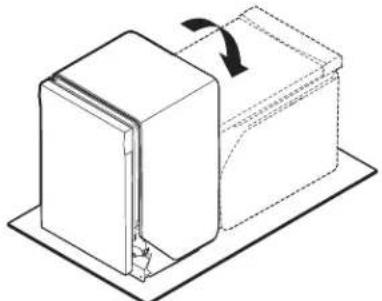 AMANA ADB1400AMS - Put dishwasher on its back - 1