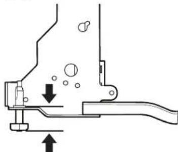 AMANA ADB1400AMS - Mesure de l'ouverture d'encastrement - 2