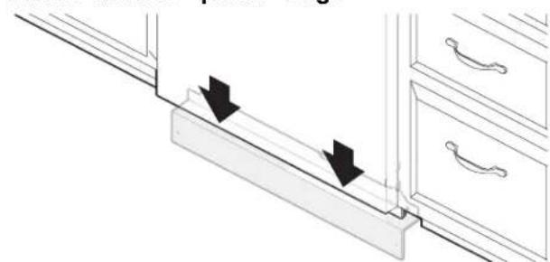 AMANA ADB1400AMS - Power supply cord - Plug into a grounded 61.3 Check access panel edge prong outlet - 2
