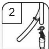 AMANA ADB1400AMS - Connect drain hose - 6
