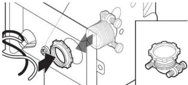AMANA ADB1400AMB - Install strain relief - 1