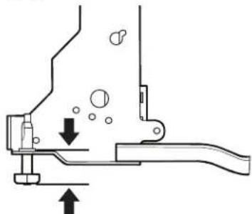 AMANA ADB1400AMB - Mesure de l'ouverture d'encastrement - 2