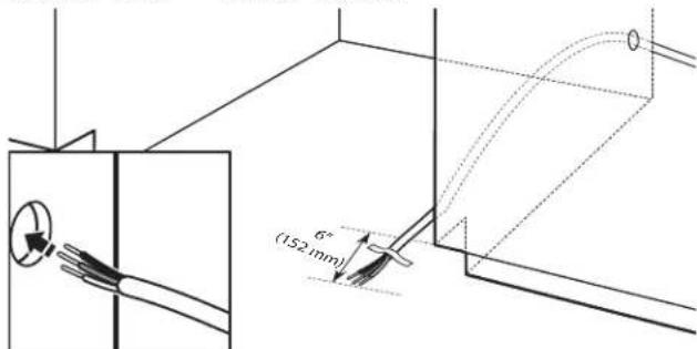 AMANA ADB1400AMB - Direct wire - route cable - 1