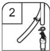 AMANA ADB1400AMB - Connect drain hose - 6