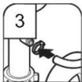 AMANA ADB1400AMB - Connect drain hose - 15