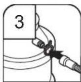 AMANA ADB1400AMB - Connect drain hose - 7