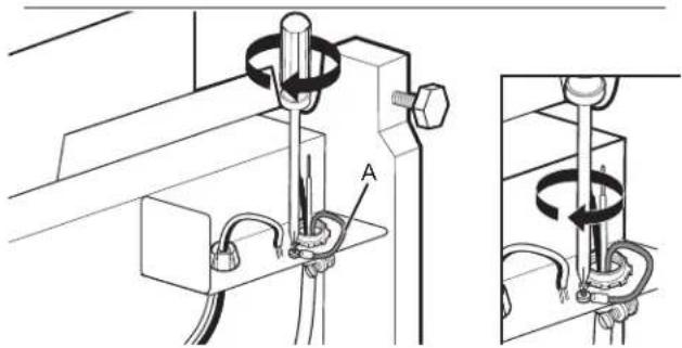 AMANA ADB1400AMB - Cordon d'alimentation - branchement du conducteur de terre - 1