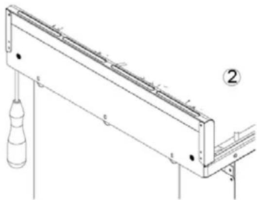 Avanti DER24P3S - Installation du dosseret - 2