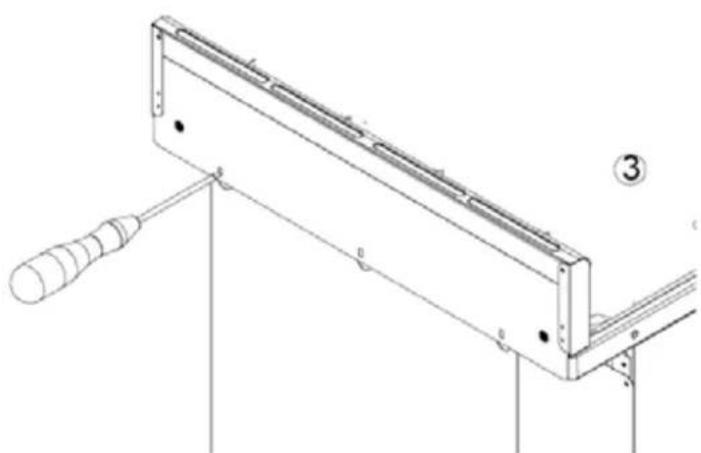 Avanti DER24P3S - Installation du dosseret - 3