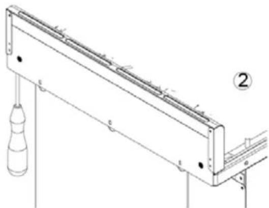 Avanti DER20P3S - Installation du dosseret - 2