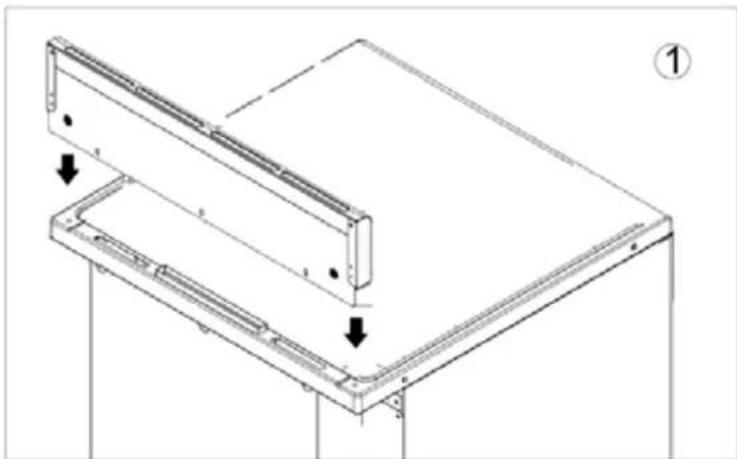 Avanti DER20P3S - Installation du dosseret - 1