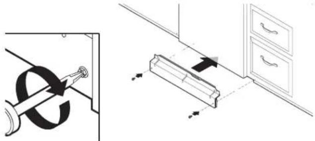 AMANA ADB1400AMW - Réinstaller les panneaux d'accès - 1