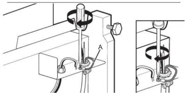 AMANA ADB1400AMW - Power cord - connect ground wire - 1