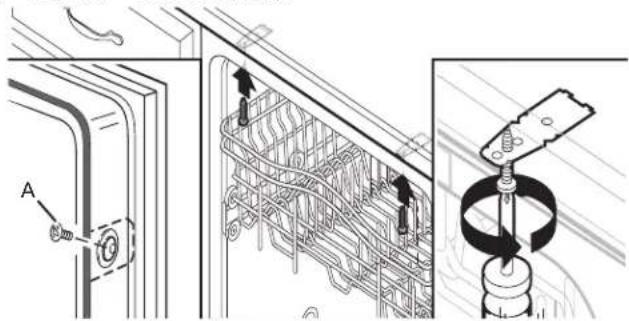 AMANA ADB1400AMW - Secure Dishwasher in Cabinet Opening - 5