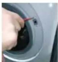 HAIER HWDQ90B416FWBB - DEURSLOT | TYPE 1 WERKTUIGEN - SCHROEVENDRAAIER MET KRUISKOP, TANG, VLAKKE SCHROEVENDRAAIER - 3