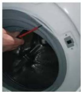 HAIER HWDQ90B416FWBB - EMPAQUE DE LA PUERTA - 2