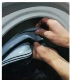 HAIER HWDQ90B416FWBB - EMPAQUE DE LA PUERTA - 6