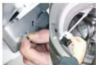 HAIER HWDQ90B416FWBB - Sistemul de închidere a uşii - 6