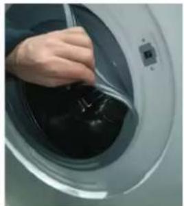 HAIER HWDQ90B416FWBB - GUARNIZIONE DELLO SPORTELLO UTENSILI - CACCIAVITETORX, PINZA, CACCIAVITE PIATTO, DUE CHIAVI INGLESI 7 - 2