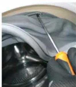 HAIER HWDQ90B416FWBB - DOOR'S GASKET TOOLS - TORX WRENCH, TONG, FLAT SCREWDRIVER, TWO 7 PIPE WRENCHES - 4