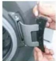 HAIER HWDQ90B416FWBB - SCHARNIER | TYP 2 WERKZEUG - 25er TORX-SCHLÜSSEL, FLEXIBLER 7er ROHRSCHLÜSSEL - 5