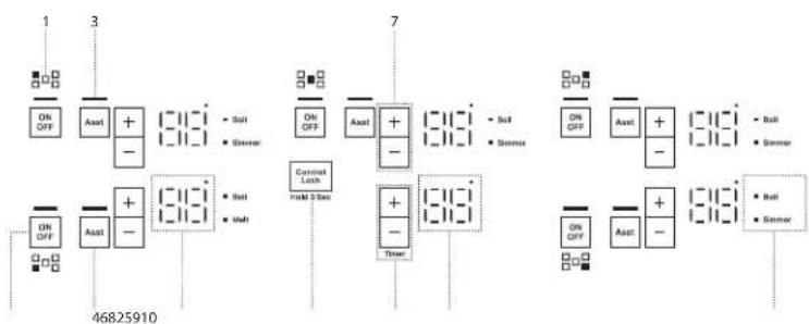 JENN-AIR JIC4530KB - PARTS AND FEATURES-TOUCH-ACTIVATED CONTROLS - 2