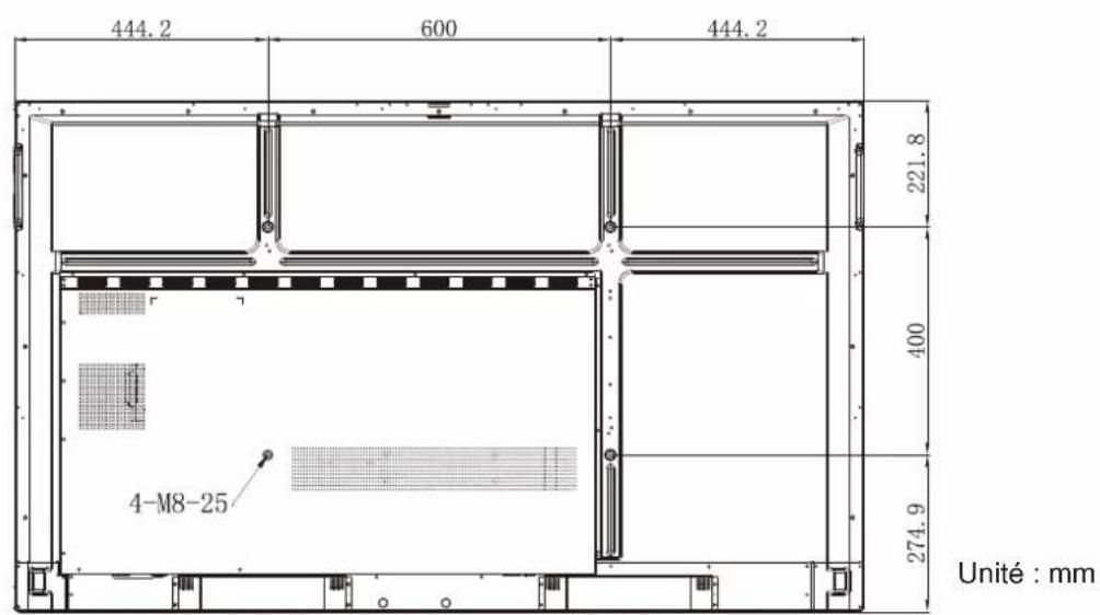 OPTOMA Interactive Flat Panel - Dimensions - 3
