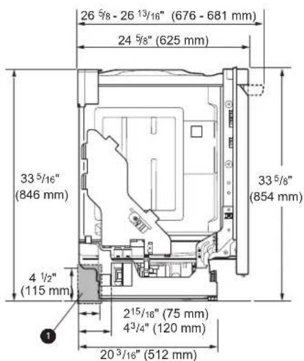 LG LDTH7972S - Side View - 1