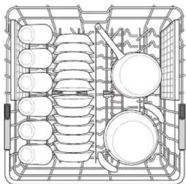 LG LDTH7972S - Rabattre le rabatelier supérieur - 4