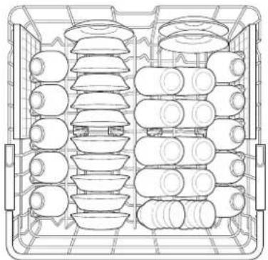 LG LDTH7972S - Chargement du panier supérieur - 1