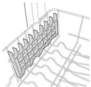 LG LDTH7972S - Removing and Replacing Cup Rack - 1