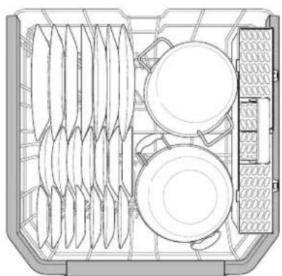 LG LDTH7972S - Rabattre le râtelier inférieur - 2