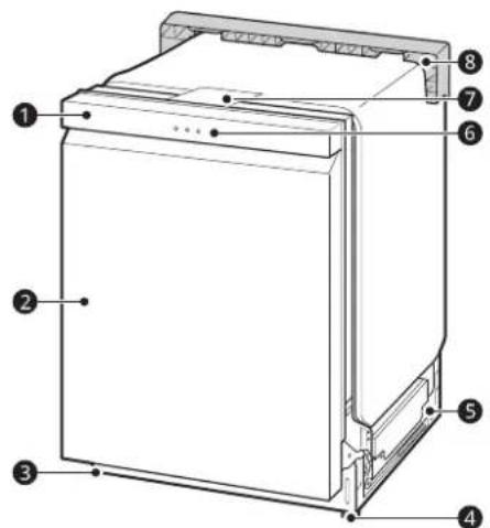 LG LDTH7972S - Vue de l'avant - 2