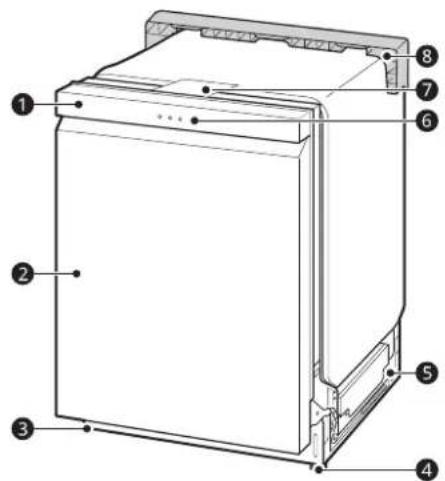 LG LDTH7972S - Vista frontal - 2
