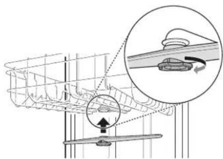 LG LDTH7972S - Cleaning the Upper Spray Arm - 5