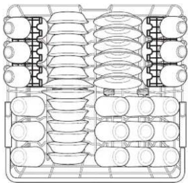 LG LDTH7972S - Chargement du panier supérieur - 2
