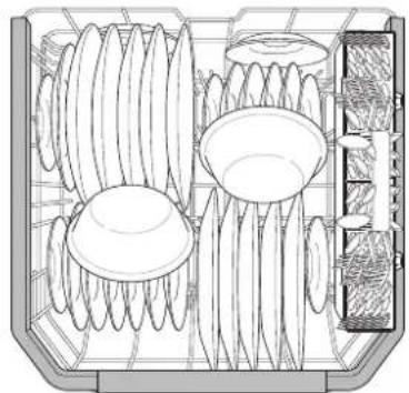LG LDTH7972S - Chargement du panier inférieur - 1