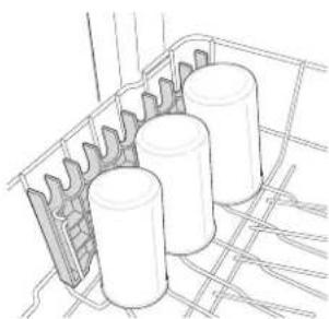 LG LDTH7972S - Loading the Cup Rack - 2