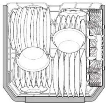 LG LDTH7972S - Loading 12 Place Settings - 1