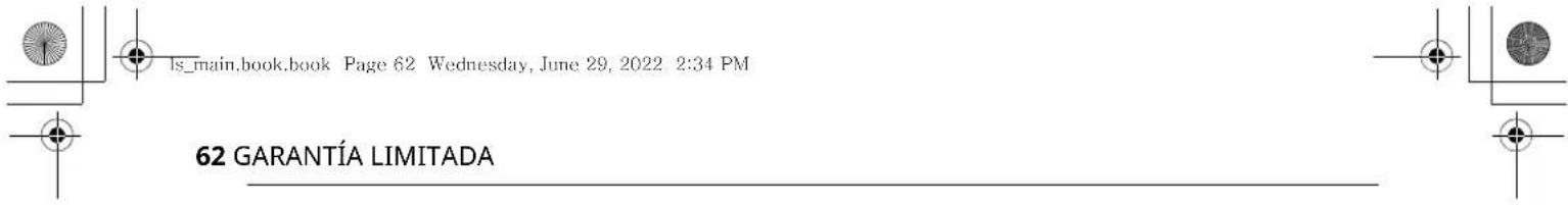 LG LDTH7972S - Exceptiones a la garantía - 1