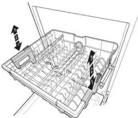 LG LDTH7972S - Bandeja superior con alta ajustable - 1
