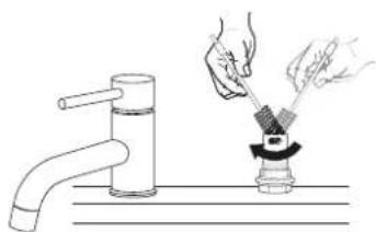 LG LDTH7972S - Nettoyage de la coupure antirefoulement - 2