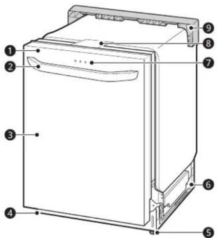 LG LDTH7972S - Vue de l'avant - 1