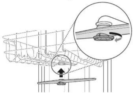 LG LDTH7972S - Limpieza del brazo rociador superior - 3